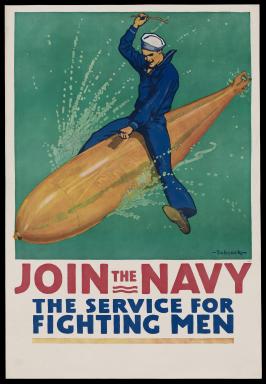 Join the Navy: The Service for Fighting Men. Source: www.bostonglobe.com